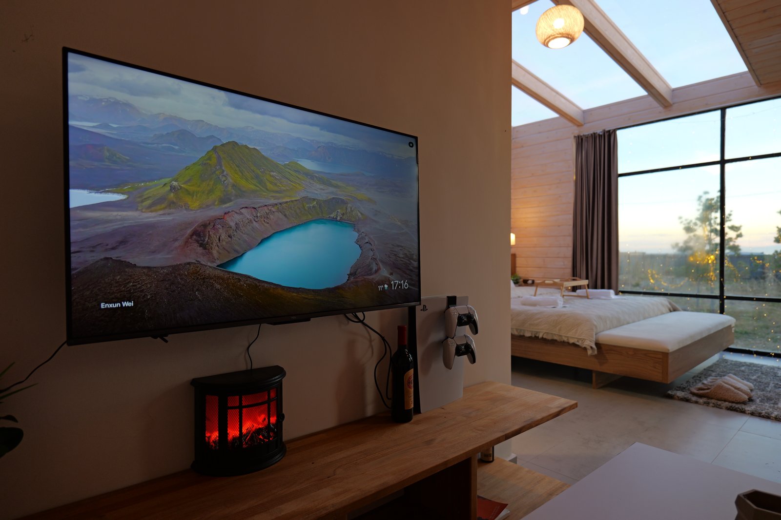 Skyview Wellness Cabin with private sauna and hot tub Jacuzzi